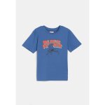 T - shirt gar�on bleu 7 - 8 ans black panther marvel