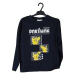 T - shirt garon marine manches longues 9 - 10 ans pokemon