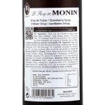 Sirop fraise monin - la bouteille de 70 cl