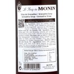 Sirop grenadine monin - la bouteille de 70 cl