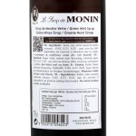 Sirop menthe verte monin - la bouteille de 70 cl