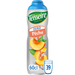 Sirop pche zro sucres teisseire - la bouteille de 60cl