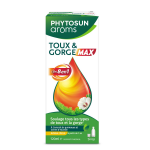 Sirop toux et gorge max effet 8en1 ar�me citron phytosun aroms - le flacon de 120ml