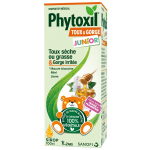 Sirop toux et gorge sche ou grasse junior miel lierre et mauve phytoxil - le flacon de 100ml