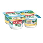Skyr au lait de ch�vre et � la vanille soignon - les 4 pots de 100g