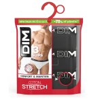 Slip homme stretch noir t2 dim - le lot de 3 slips Slip homme stretch noir t2 dim - le lot de 3 slips