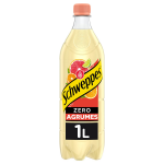 Soda aux agrumes z�ro sucres schweppes - la bouteille de 1l