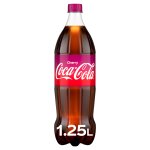 Soda au cola go�t cherry coca - cola - la bouteille d'1, 25l