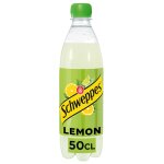 Soda au citron et citron vert schweppes - la bouteille de 50cl Soda au citron et citron vert schweppes - la bouteille de 50cl