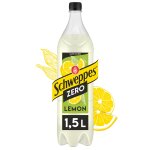 Soda au citron zéro sucres schweppes - la bouteille d'1, 5l Soda au citron zéro sucres schweppes - la bouteille d'1, 5l