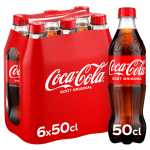 Soda au cola got original coca - cola - le pack de 6 bouteilles de 50cl