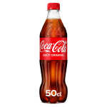 Soda original coca cola - la bouteille de 50cl