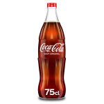 Soda au cola got original coca - cola - la bouteille en verre de 75cl