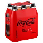 Soda au cola zro sucres coca - cola - le pack de 6 bouteilles