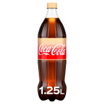 Soda au cola go�t vanille coca - cola - la bouteille d'1, 25l