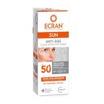 Crme solaire visage anti - tches anti - ge spf 50 + viteox80 ecran laboratoires genesse - le flacon ...