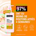 Soins visage anti - boutons gel nettoyant acide salicylique peau plus nette neutrogena - le flacon de ...