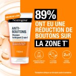 Soins visage anti - boutons masque nettoyant 2en1  l'acide salicylique neutrogena - le flacon de 150ml ...