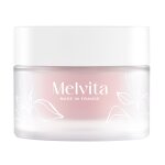 Crme visage femme hydratante repulpante source de roses bio melvita - le pot de 50ml