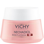 Soin de nuit hydratant fortifiant tonifiant rose platinium vichy laboratoires - le pot de 50ml Soin de nuit hydratant fortifiant tonifiant rose platinium vichy laboratoires - le pot de 50ml