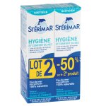 Spray spray nasal adulte hygine du nez eau de mer sterimar - les 2 flacons de 100 ml