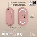 Souris bluetooth pebble mouse 2 m350 - rose logitech Souris bluetooth pebble mouse 2 m350 - rose logitech