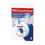 Sparadrap rsistant 7 m x 2, 5 cm mercurochrome - la bobine