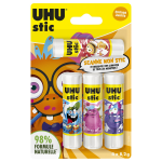 Stic blanc lot de 4 8. 2g non uhu - le lot de 4 de 8, 2g