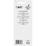 Stylo  bille 4 colours shine x3 bic - le lot de 3 stylos