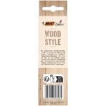 Stylo À bille 4 couleurs wood x2 bic - le lot de 2 stylos Stylo À bille 4 couleurs wood x2 bic - le lot de 2 stylos