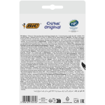 Stylo bille cristal 1, 0mm bleu bic - le lot de 10 stylos