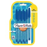 Stylo  bille inkjoy - bleu papermate - le lot de 8 stylos