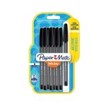 Stylo  bille inkjoy - noir papermate - le lot de 8 stylos