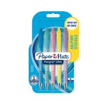 Stylo À bille rétractable 07mm couleurs pastel flexgrip ultra x4 paper mate - le lot de 5 stylos À bille ... Stylo À bille rétractable 07mm couleurs pastel flexgrip ultra x4 paper mate - le lot de 5 stylos À bille ...