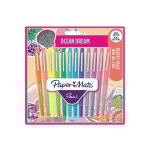 Stylo - feutre flair! ocean dream 0, 7mm 12 feutres assortis papermate - la pochette de 12 feutres