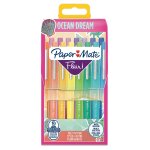 Stylo - feutre flair! ocean dream 0, 7mm 16 feutres assortis papermate - la pochette de 16 feutres