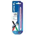 Stylo 4 couleurs frixion ball effaable - rechargeable - pointe fine 0, 5mm pilot - le stylo + 4 recharges ...
