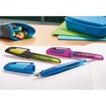 Stylo - plume noir / bleu gaucher plume l easybuddy stabilo - l'unit