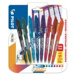 Stylo roller effaable frixion ball x8 pilot - le lot de 8 stylos