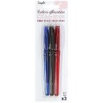 Stylo roller encre effaable x3 simpl - le lot de 3 stylos