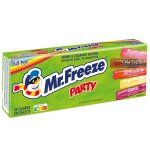 Glace  congeler party mr freeze - les 20 btonnets de 45ml