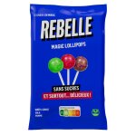 Sucettes sans sucre magique rebelle - 48g