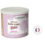 Sucre barbes  papa 380007 sucres - barbe  papa - fraise lagrange - la bote de 500gr de sucre