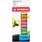 Surligneur boss mini x5 stabilo - le lot de 5 surligneurs