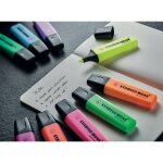Surligneur couleurs assortis stabilo - le lot de 4 surligneurs