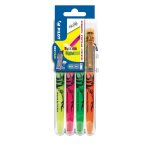 Surligneur effaçable frixion light x4 (jaune, rose, vert, orange) pilot - le boitier de 4 surligneurs ... Surligneur effaçable frixion light x4 (jaune, rose, vert, orange) pilot - le boitier de 4 surligneurs ...