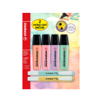 Surligneur original pastel + swing cool stabilo - le lot de 6