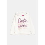 Sweat fille blanc cass� 4 - 5 ans mattel