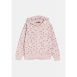 Sweat zipp fille rose 3 - 4 ans tex