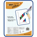 Tableau effaable  sec double face 44x55cm bic velleda - le tableau